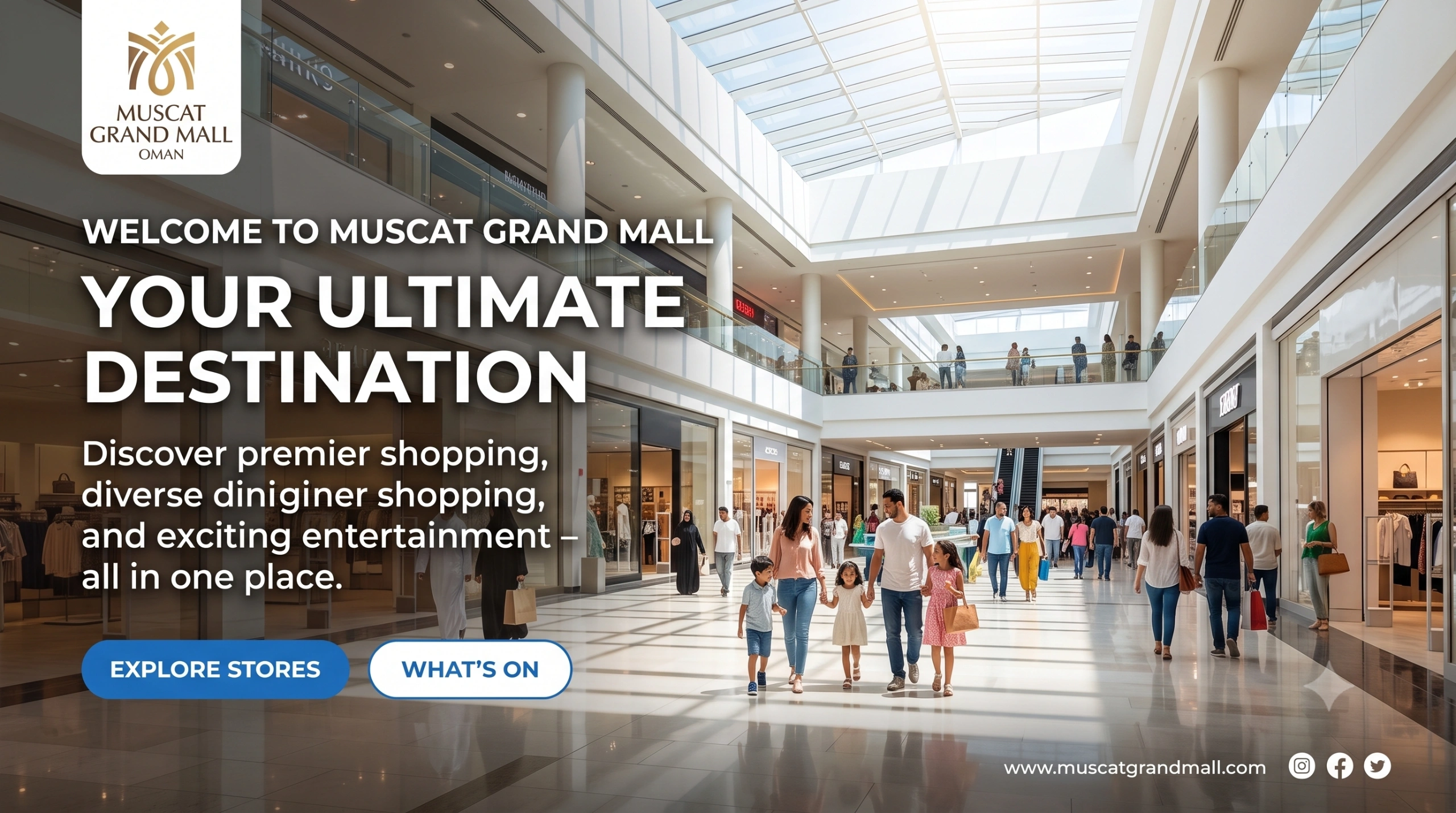 Muscat Grand Mall banner 1